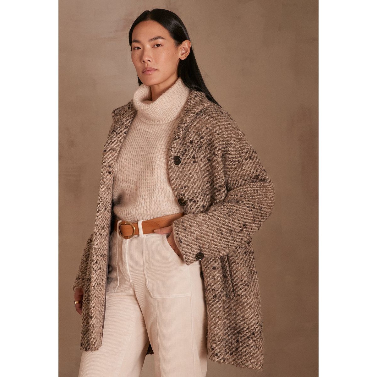 MAISON 123 - Abrigo Casual Mujer Maison 123