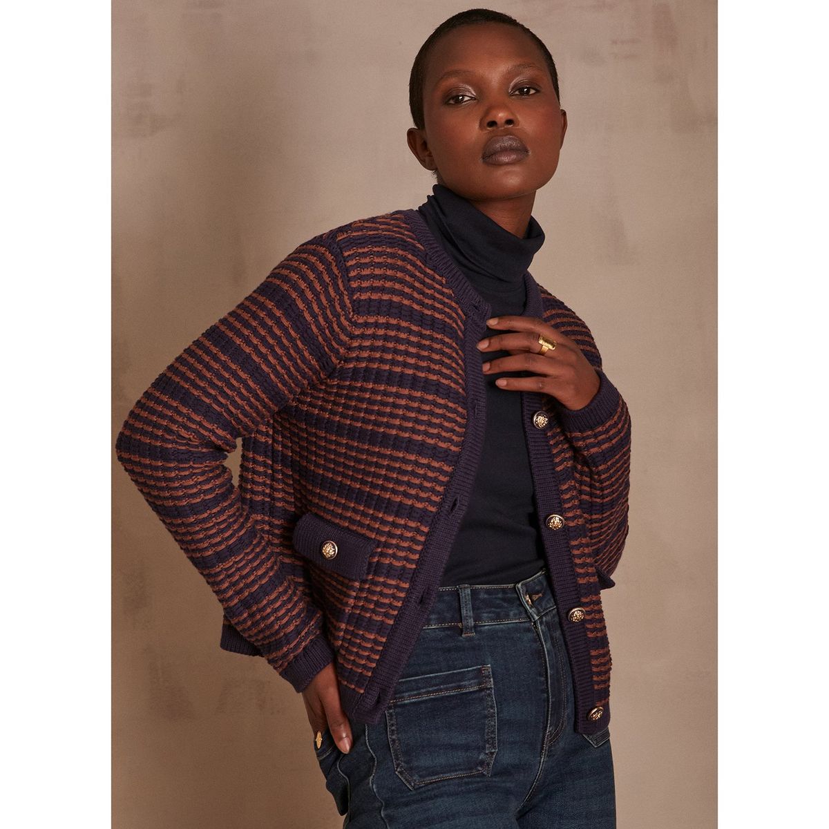 MAISON 123 - Cárdigan Algodón Mujer Maison 123