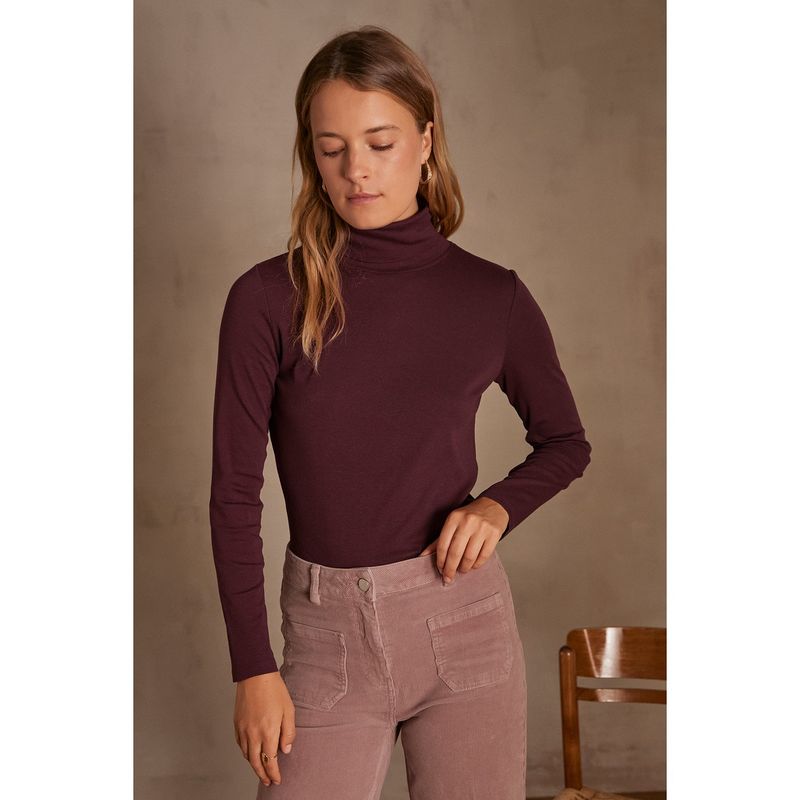 MAISON 123 - Polo Manga Larga Mujer Maison 123