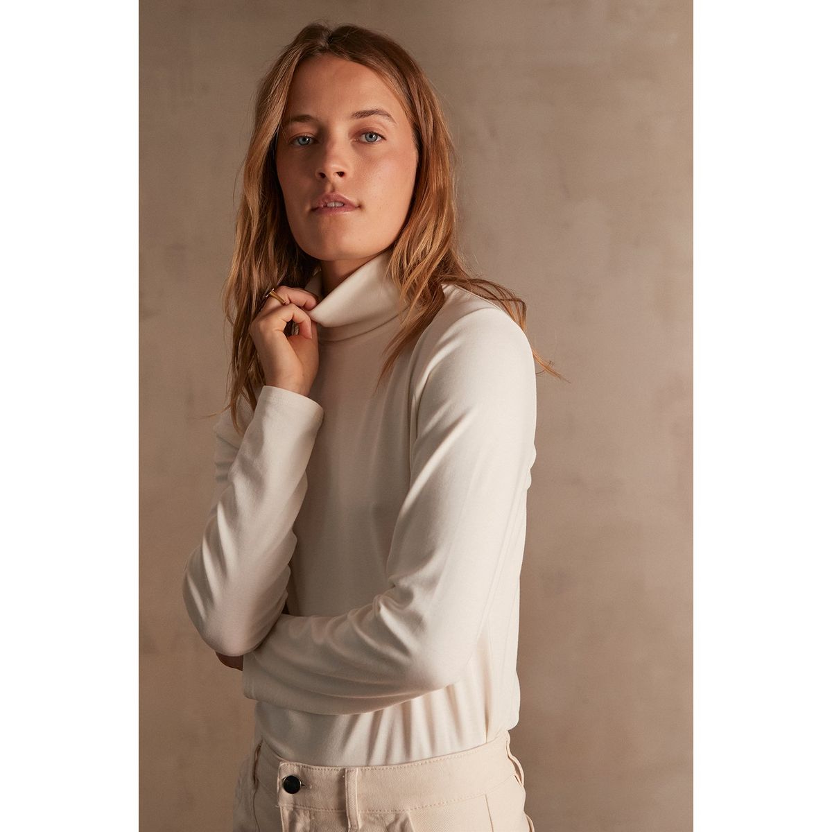 MAISON 123 - Polo Manga Larga Mujer Maison 123