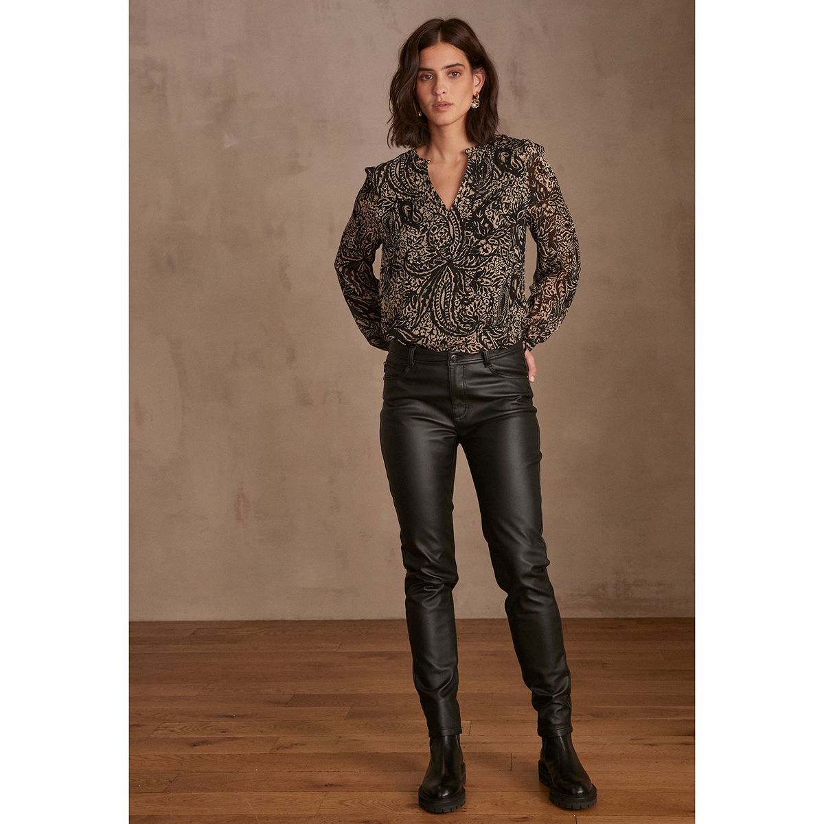 MAISON 123 - Pantalón Slim Mujer Maison 123