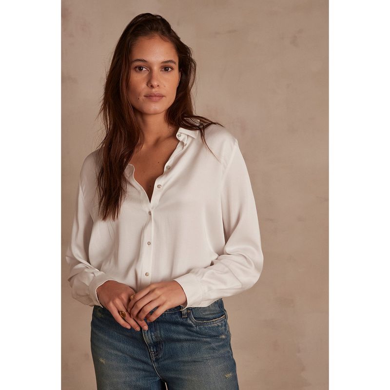 MAISON 123 - Blusa Manga Larga Mujer Maison 123