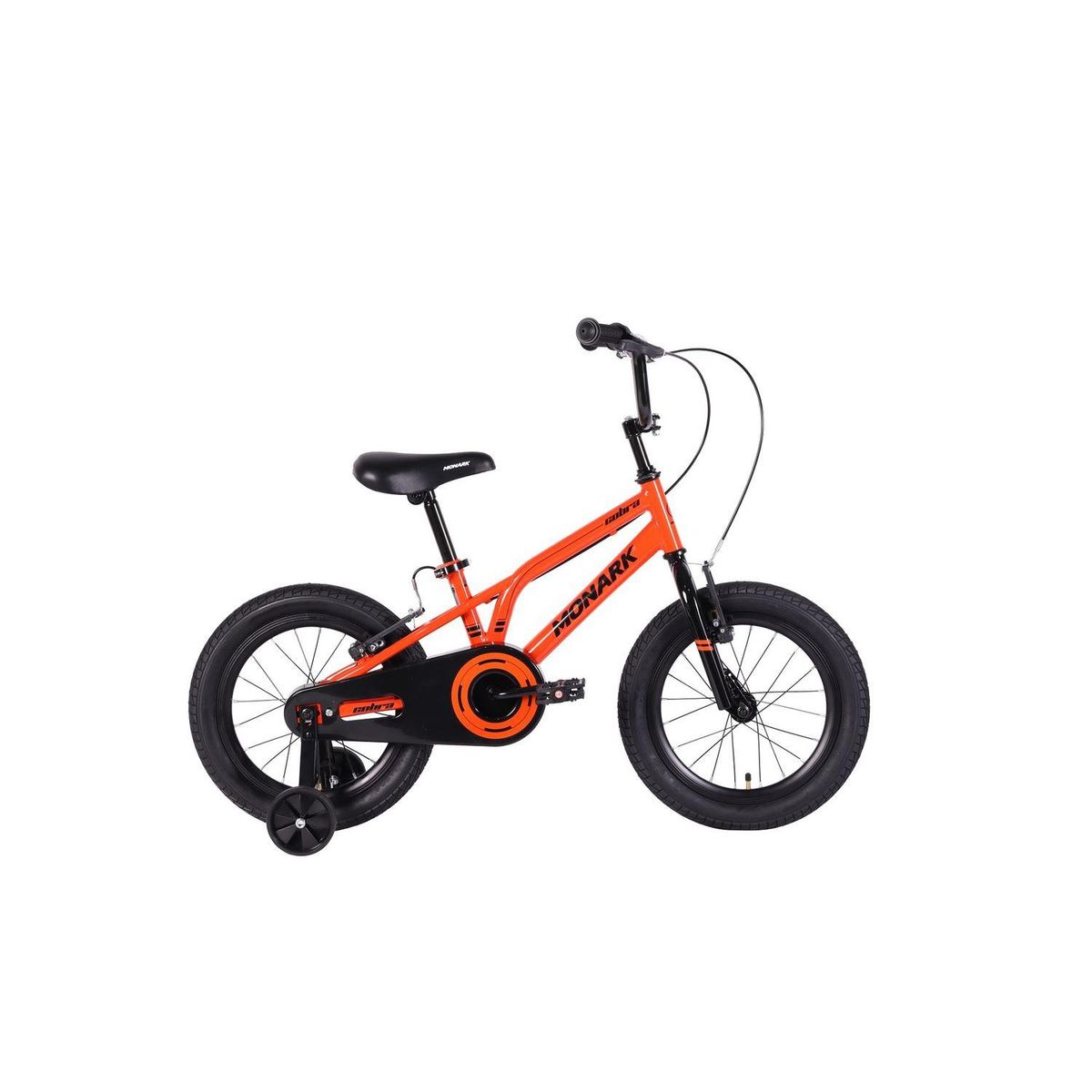 MONARK - Bicicleta Infantil  Cobra Aro 16 Negro/rojo Monark