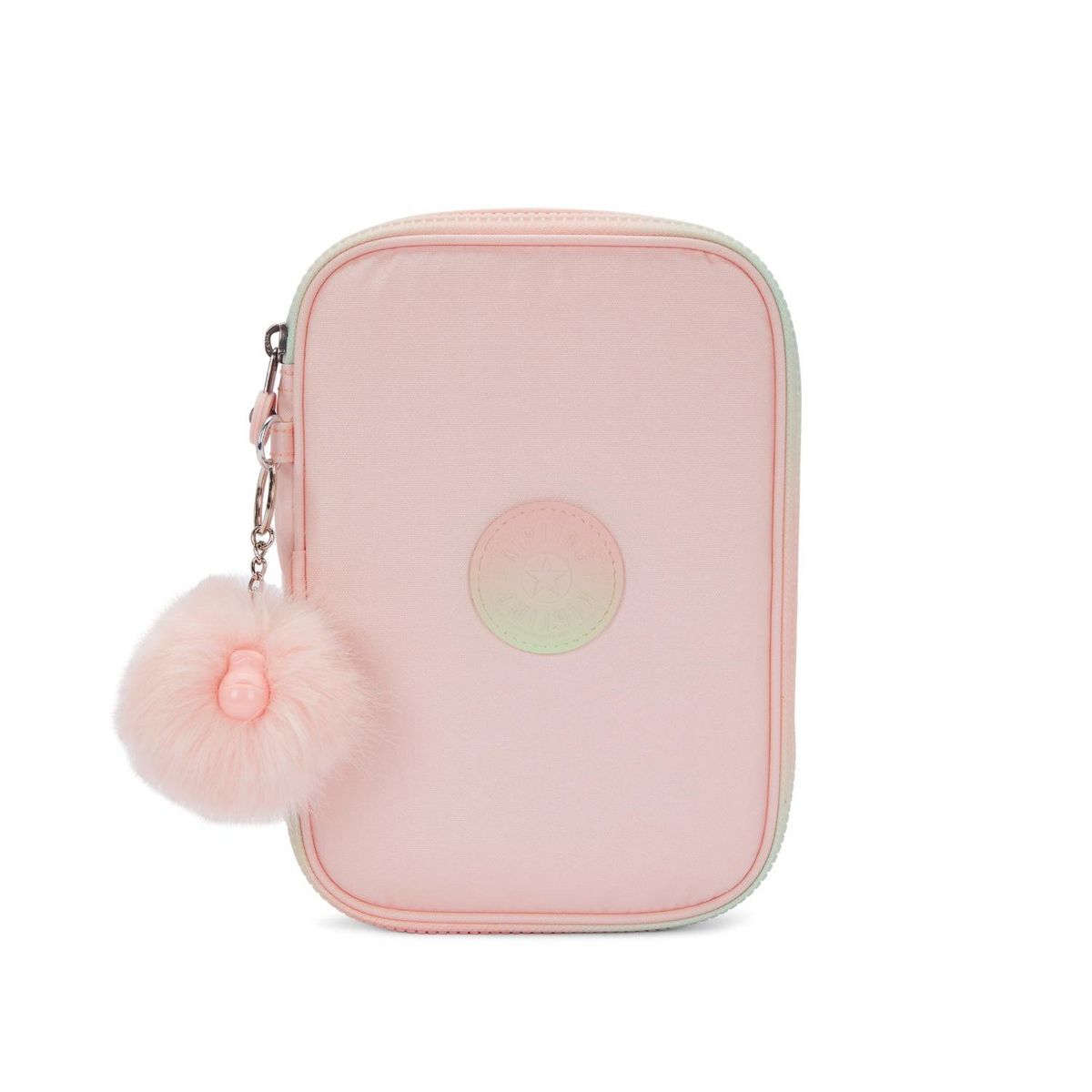 KIPLING - Cartuchera 100 Pens Blush Metallic Kipling