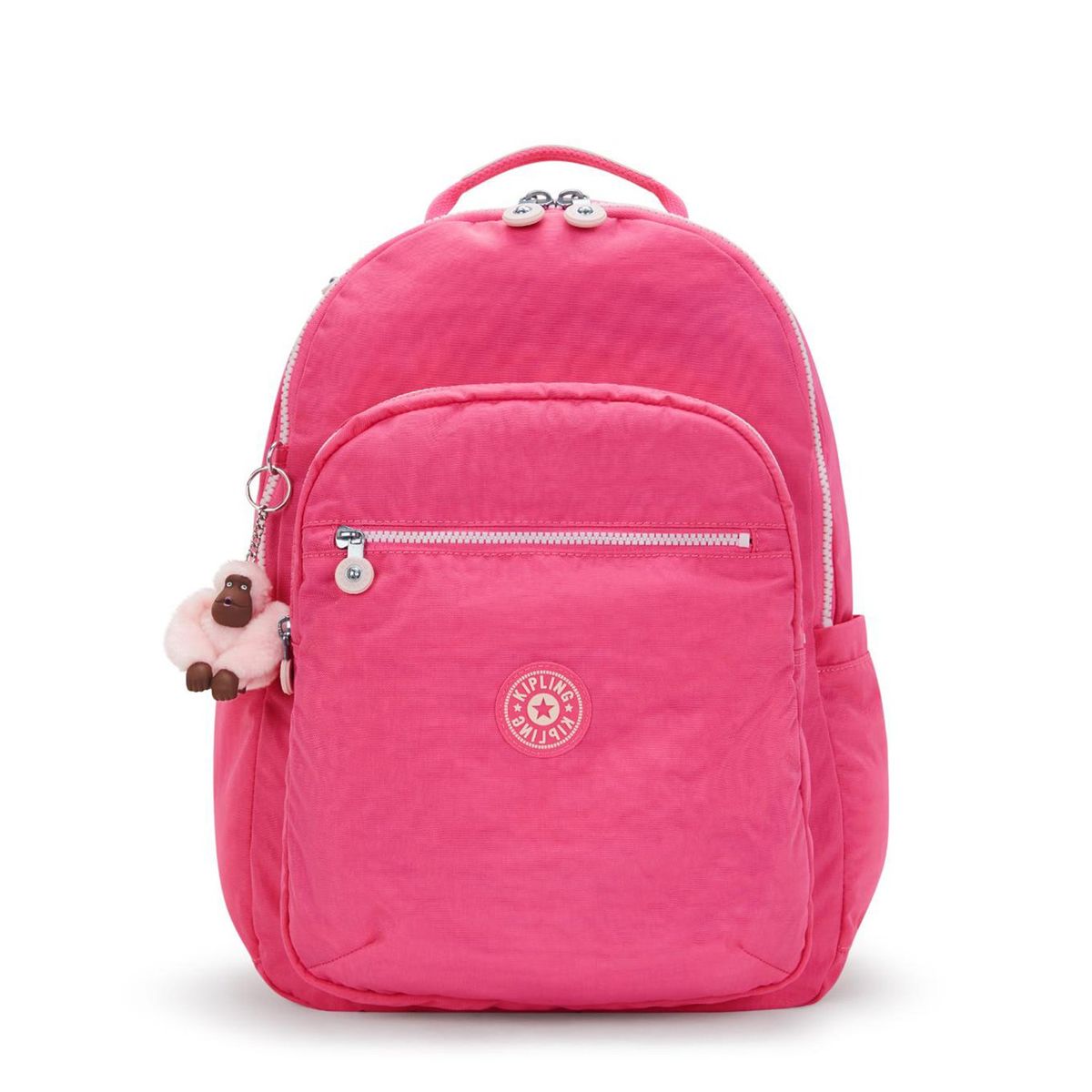KIPLING - Mochila Seoul Happy Pink C Kipling