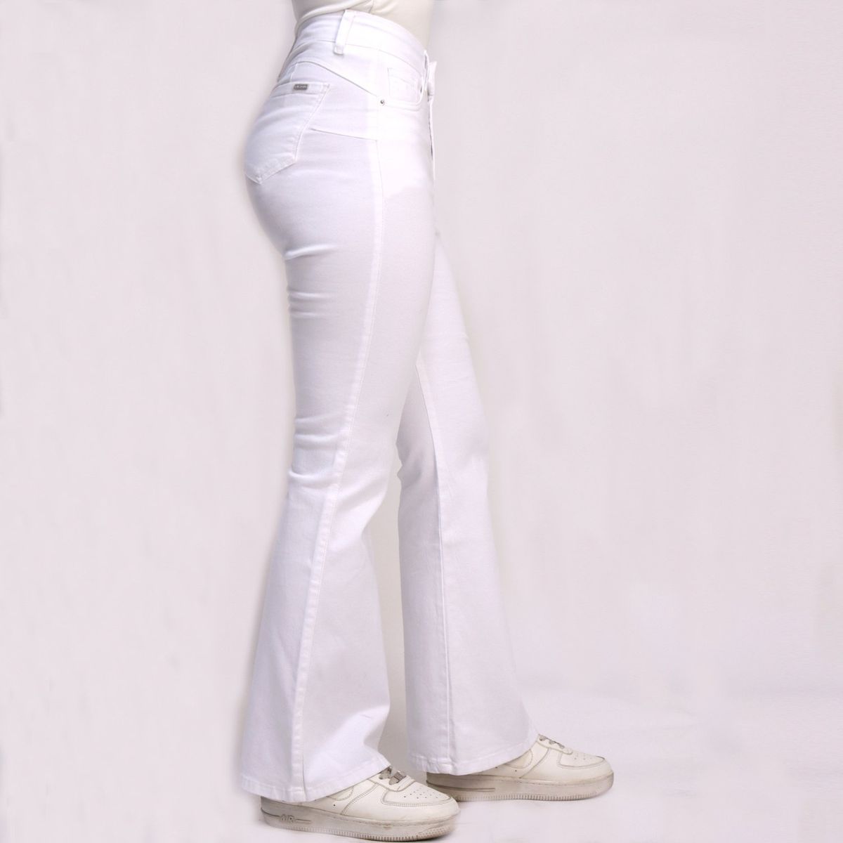 KAYRA POBLET - Jean Flare Algodón Mujer Kayra Poblet