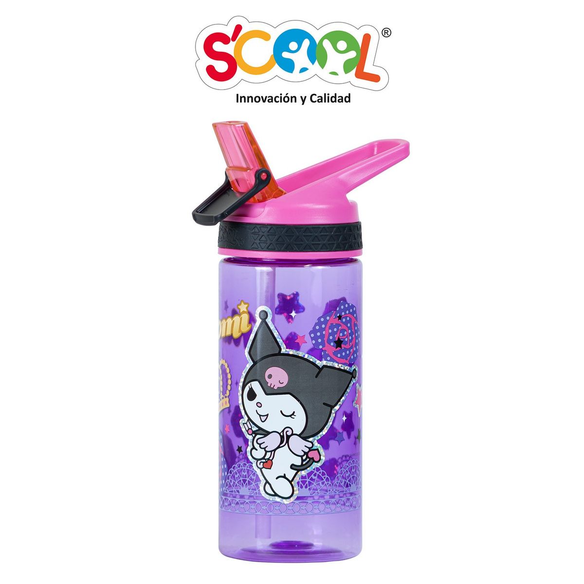 KUROMI - Tomatodo Con Caña 450ml Kuromi