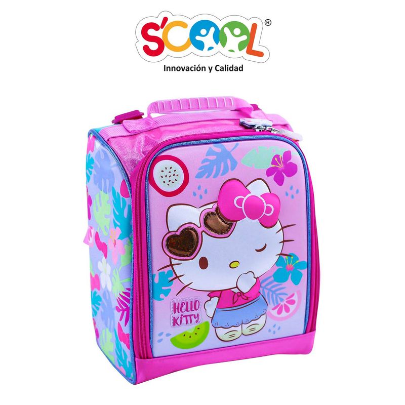 HELLO KITTY - Lonchera Premium Magic Bolso Eva  3d Hello Kitty