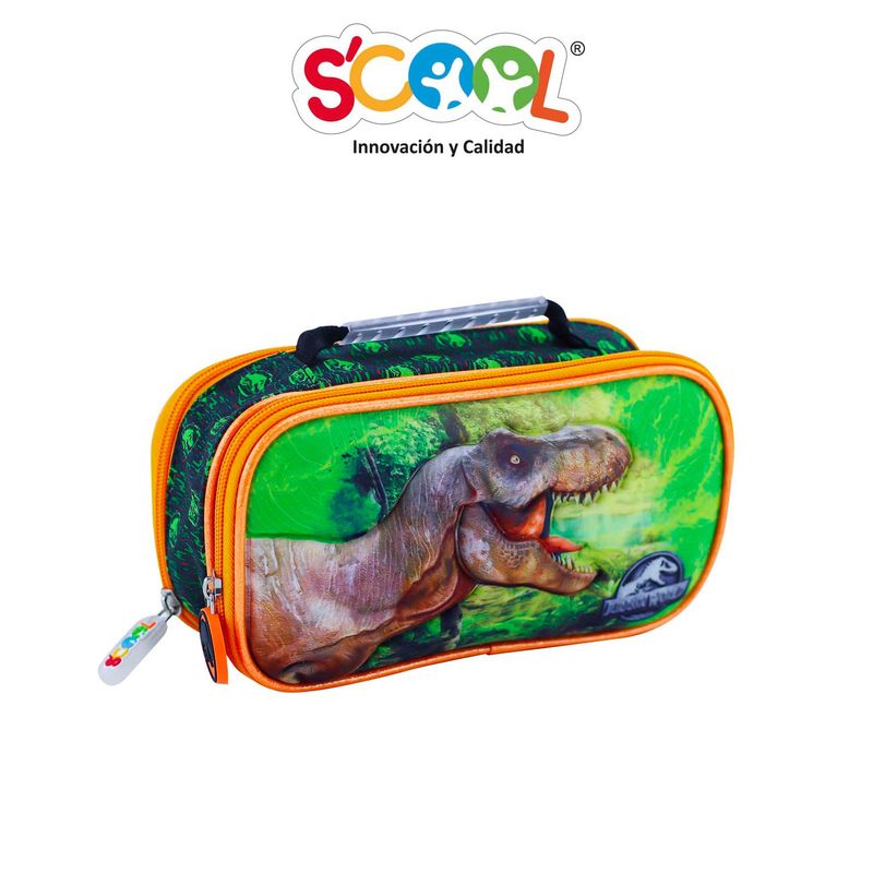 JURASSIC PARK - Cartuchera Pick Magic 3d Pillow  Jurassic Park