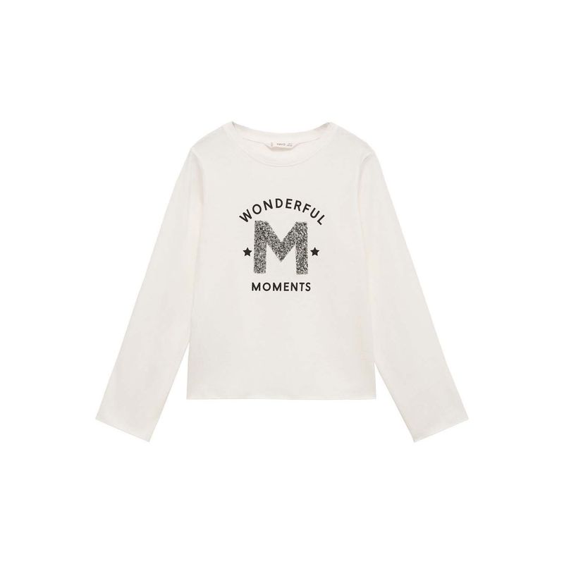 MANGO KIDS - Polo Niña Manga Larga Algodón Mango Kids