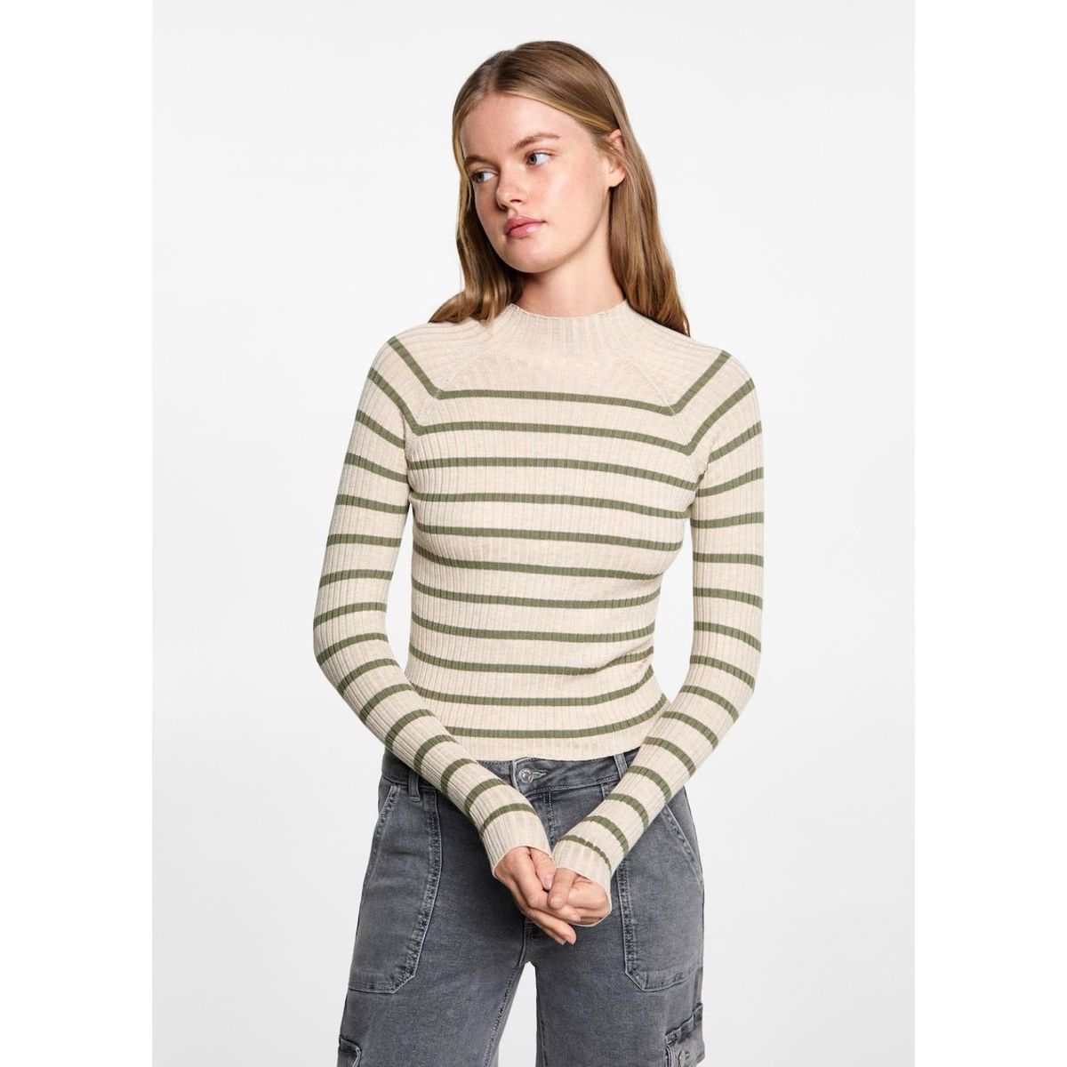 MANGO TEEN - Chompa Casual Mujer Mango Teen