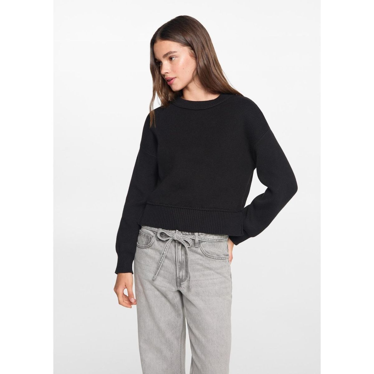 MANGO TEEN - Jean Wide 100% Algodón Mujer Mango Teen