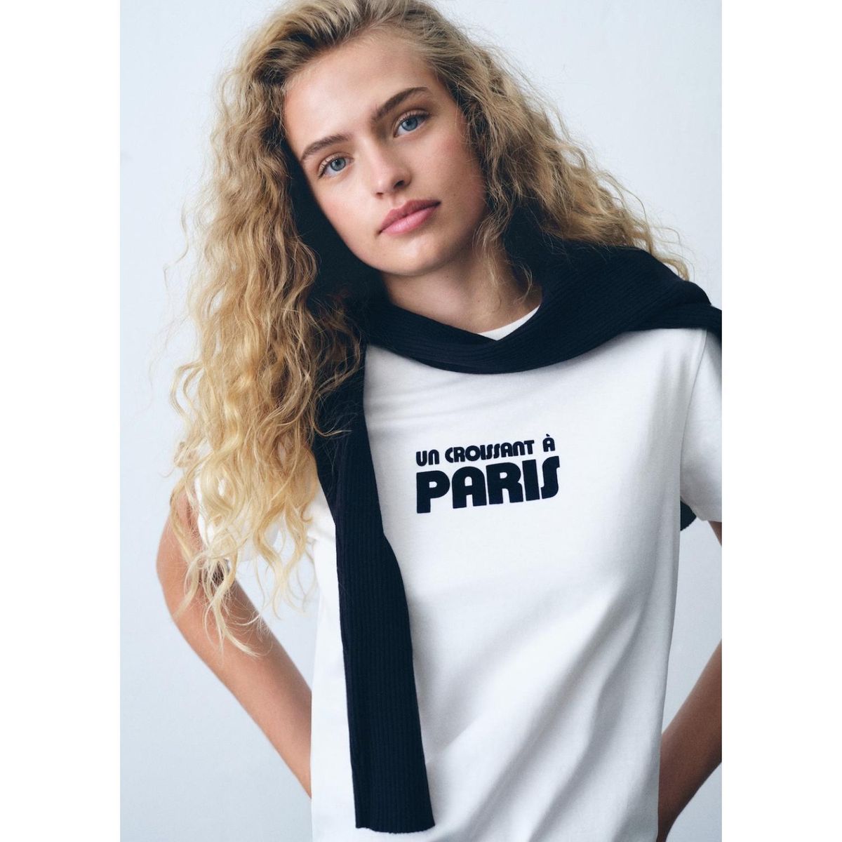 MANGO TEEN - Polo Manga Corta 100% Algodón Mujer Mango Teen