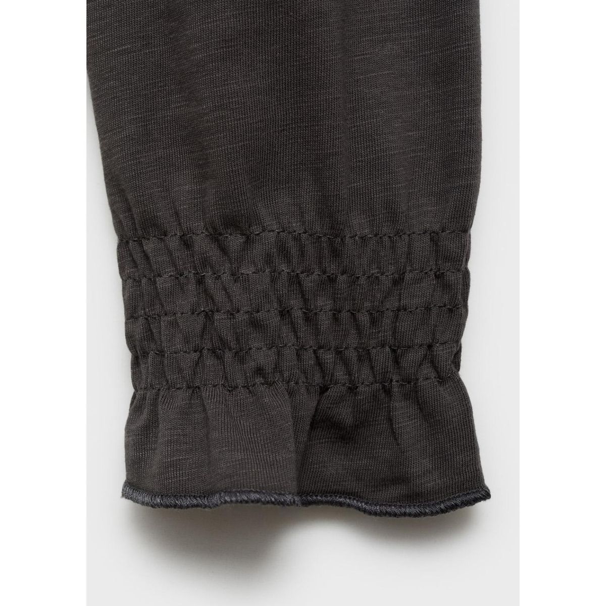 MANGO TEEN - Blusa Manga Larga 100% Algodón Mujer Mango