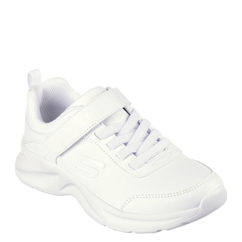 SKECHERS - Zapatilla Escolar Blanco Unisex Skechers