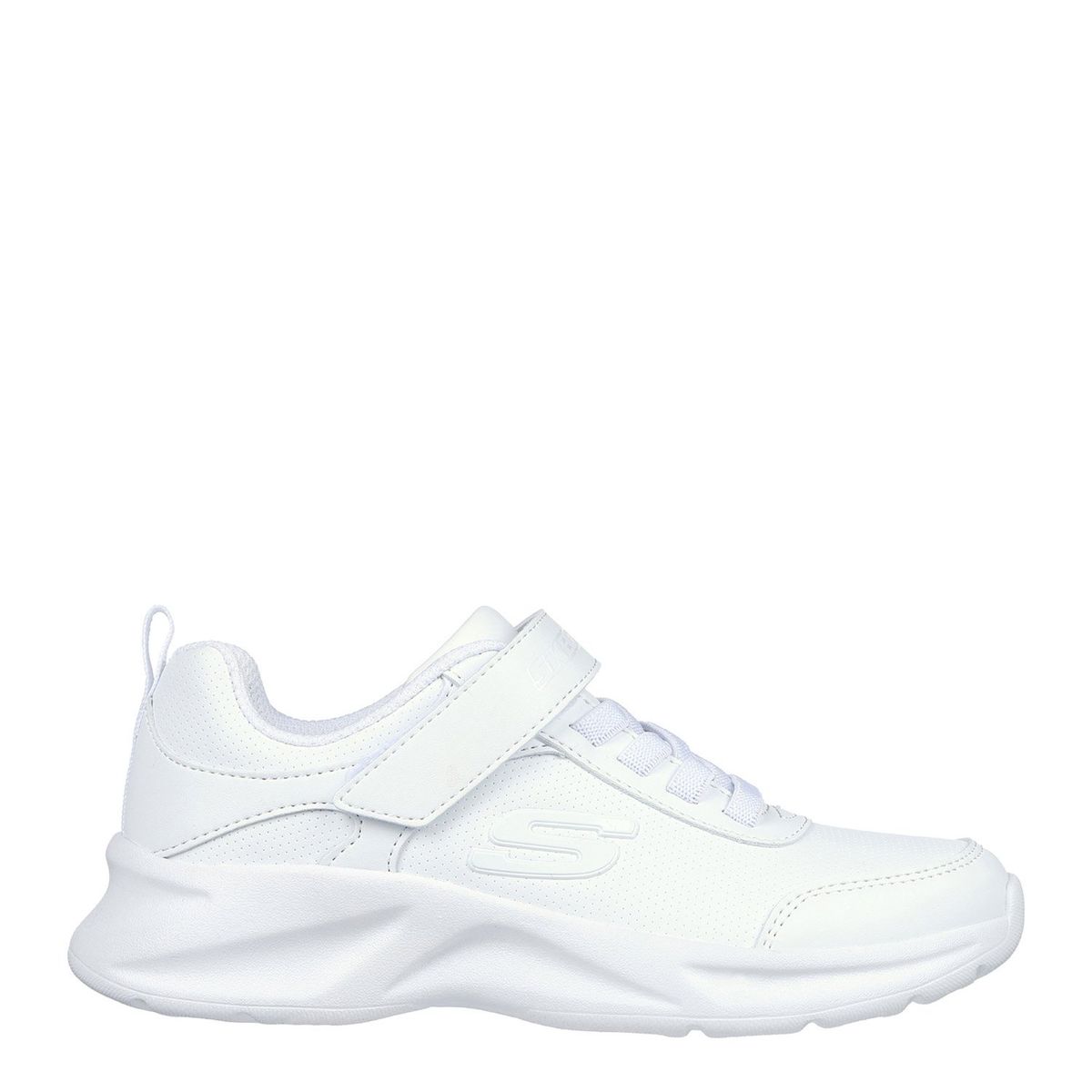 SKECHERS - Zapatilla Escolar Blanco Unisex Skechers