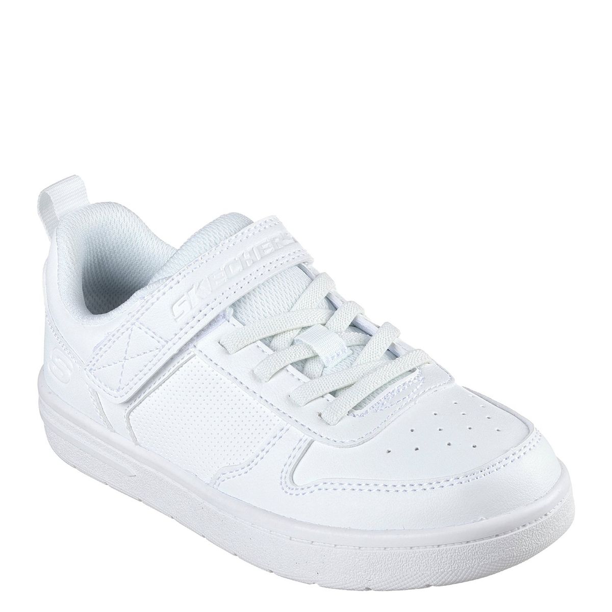 SKECHERS - Zapatilla Escolar Blanco Unisex Skechers