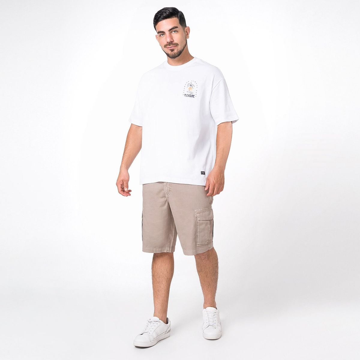 PIONIER - Bermuda 100% Algodón Hombre Pionier