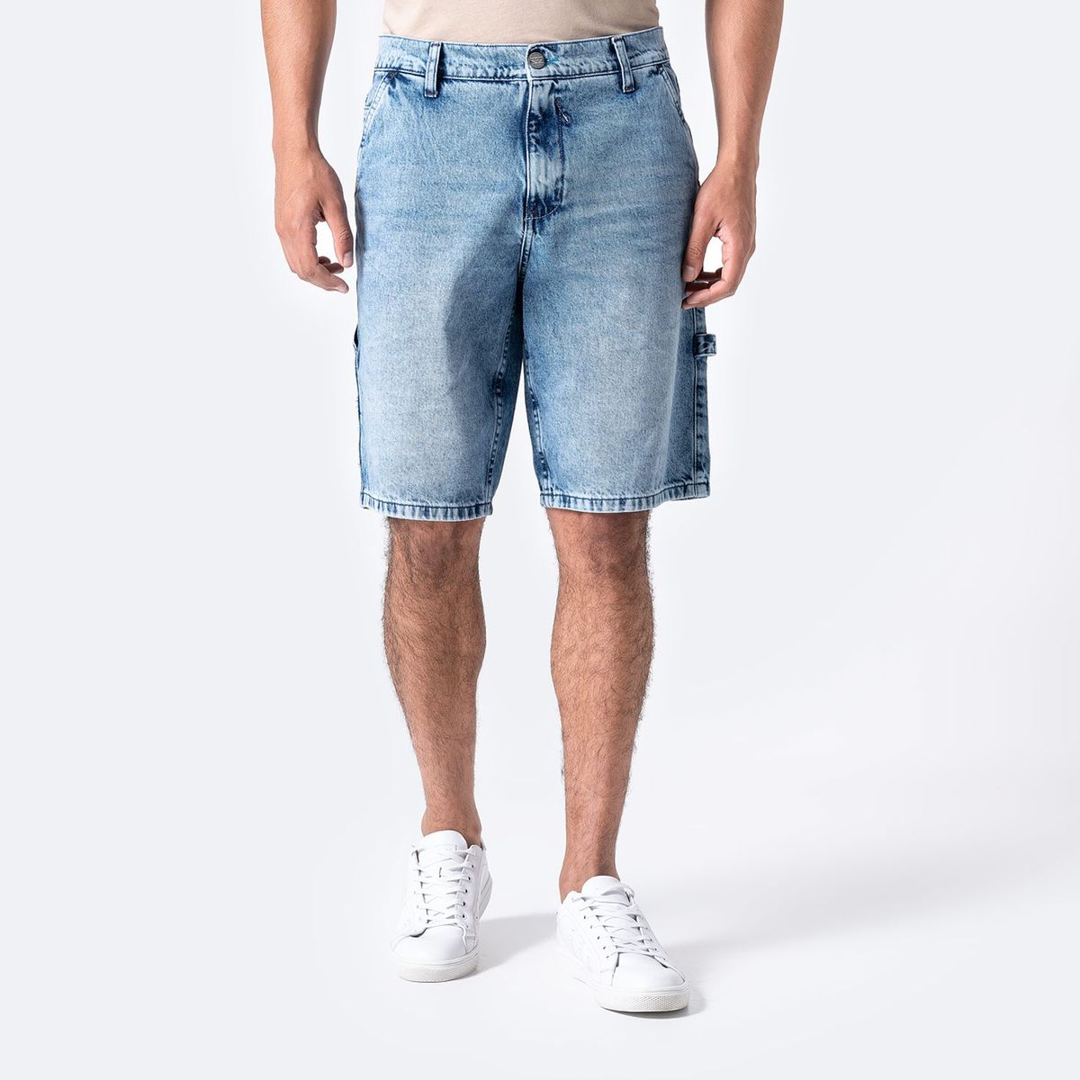 PIONIER - Bermuda 100% Algodón Hombre Pionier