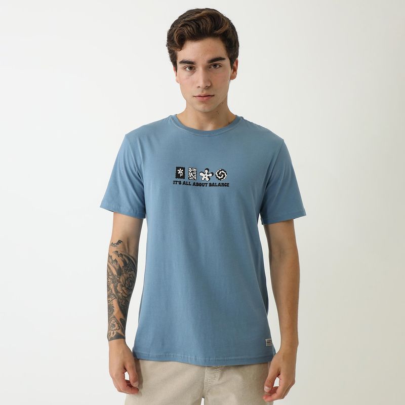 Pampling Camiseta De Manga Corta Estampada, 100% Algodón, Ropa Unisex Para Hombre Y Mujer, Serigrafiada Con Cuello Redondo Y Corte Recto, Color Gris ( Not Today, S