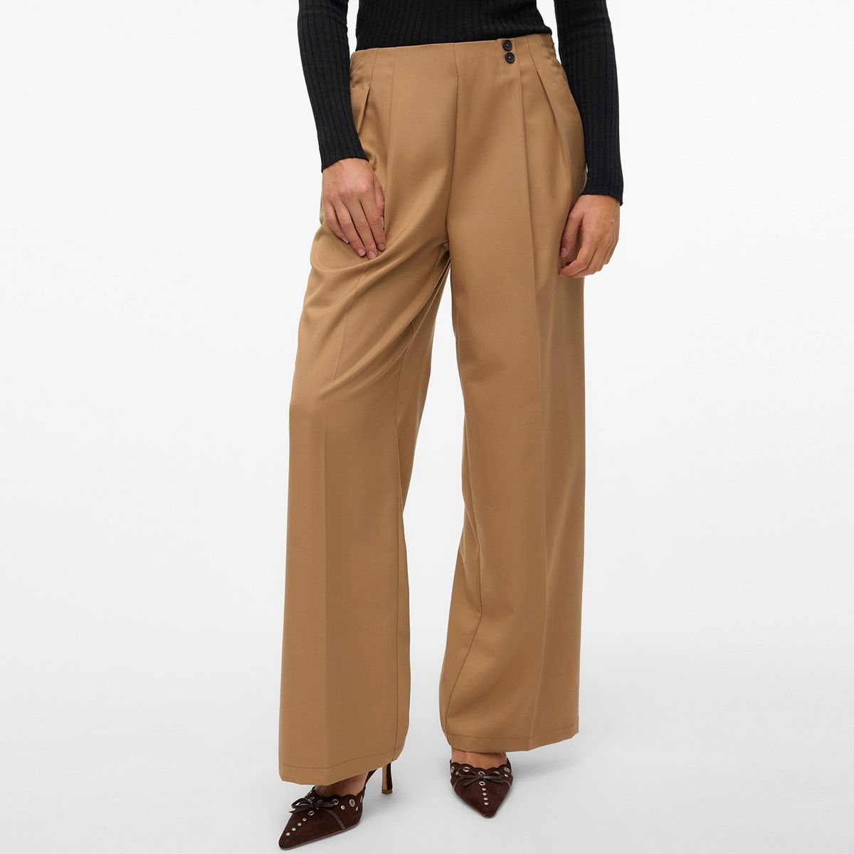 VERO MODA - Pantalón Wide Casual Mujer Vero Moda