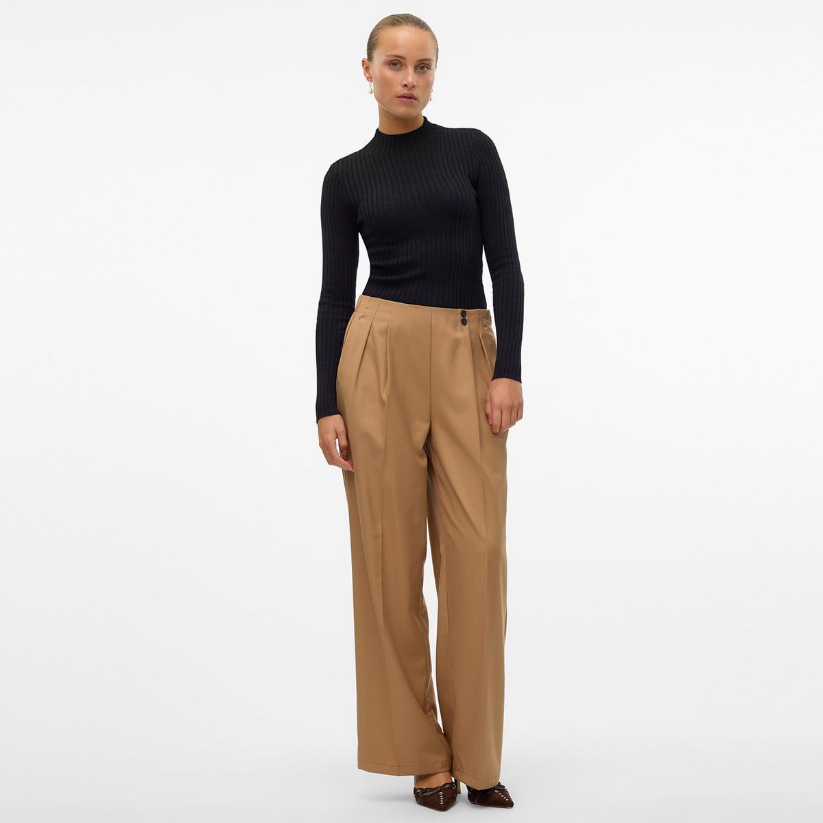 VERO MODA - Pantalón Wide Casual Mujer Vero Moda