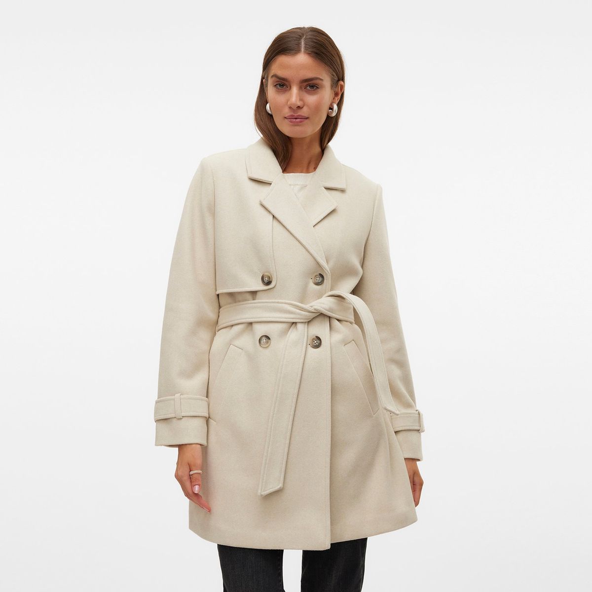 VERO MODA - Abrigo Casual Mujer Vero Moda