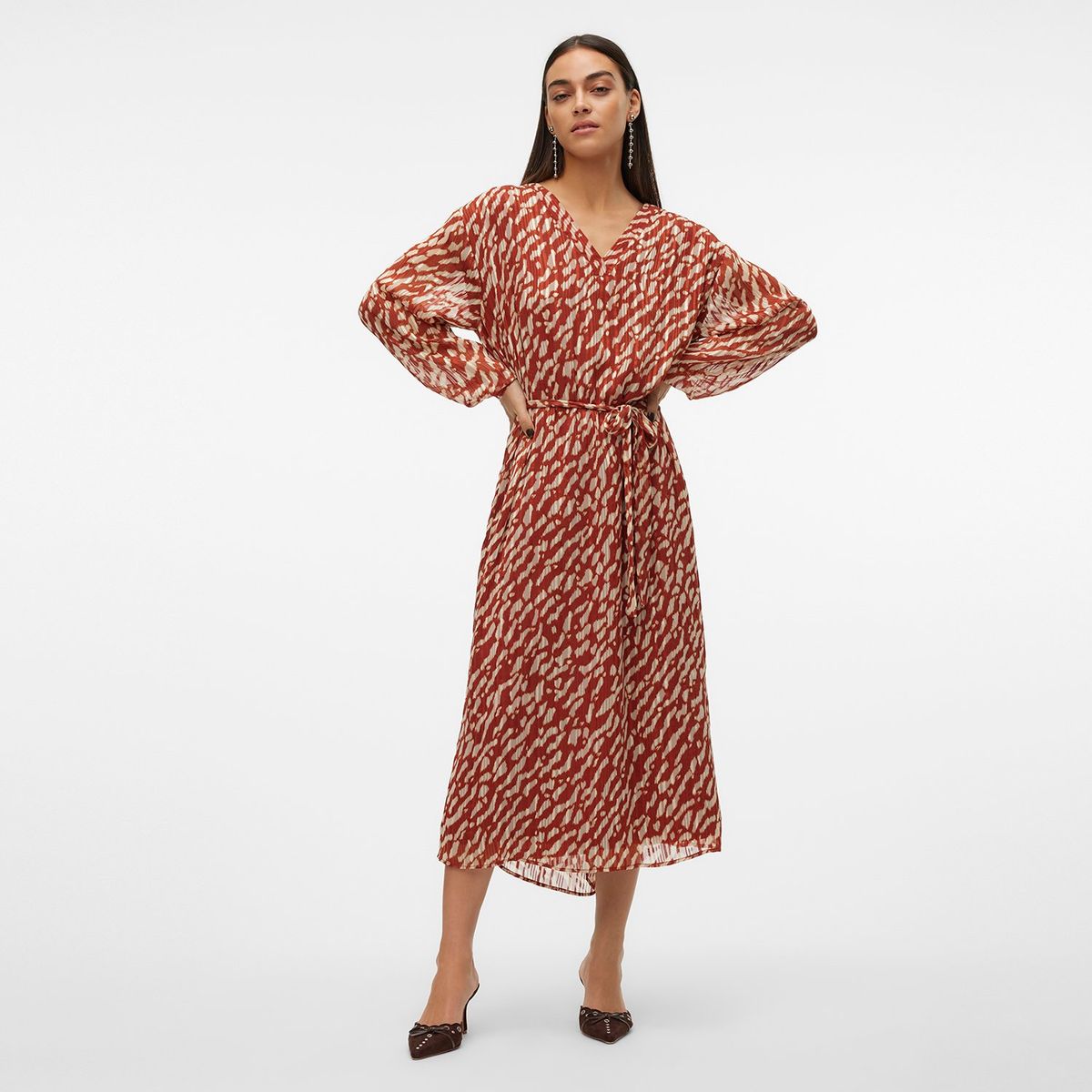 VERO MODA - Vestido Largo Casual Mujer Vero Moda