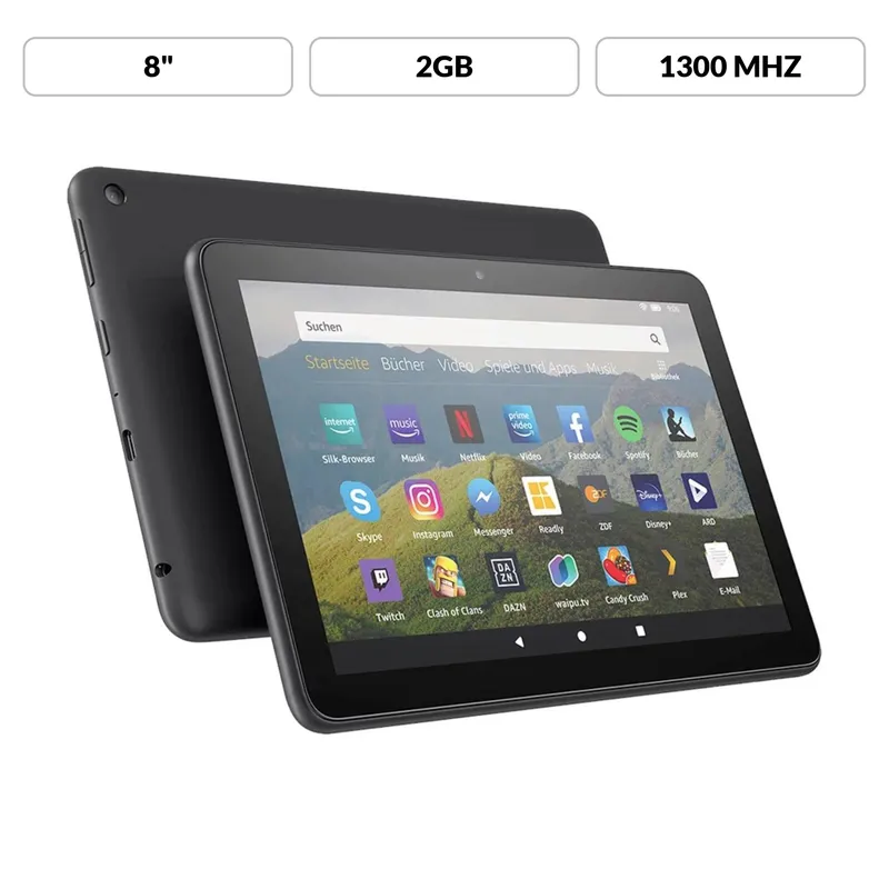 AMAZON - Tablet Fire Hd 8 - 32gb Black