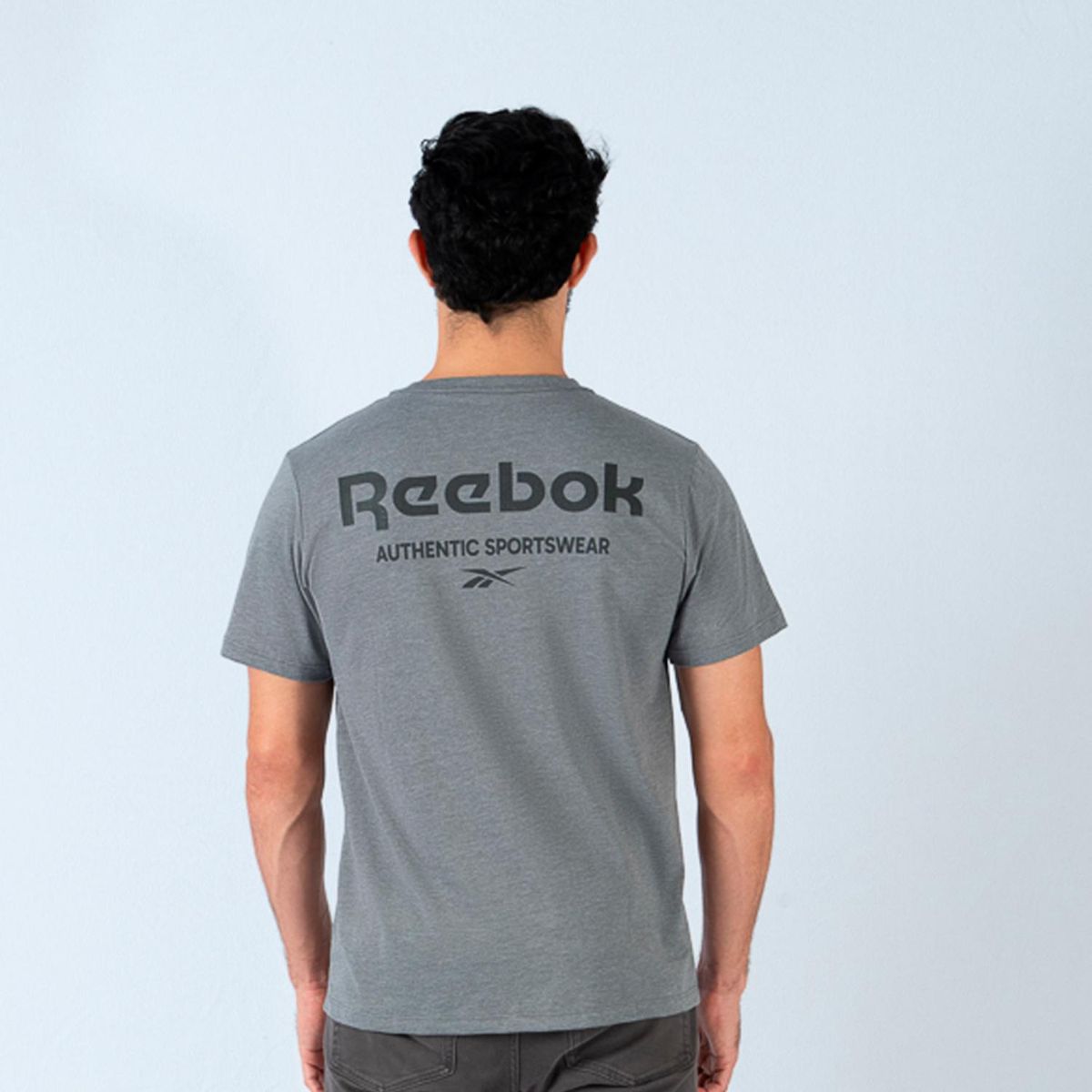 REEBOK - Polo Reebok Hombre Wordmark Graphic Tee