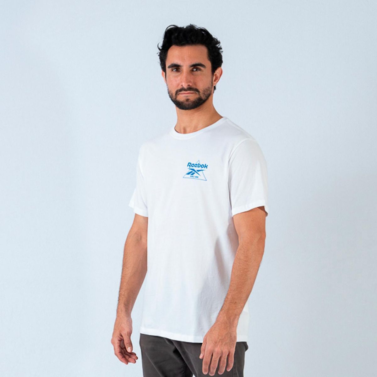 REEBOK - Polo Reebok Hombre Wordmark Graphic Tee