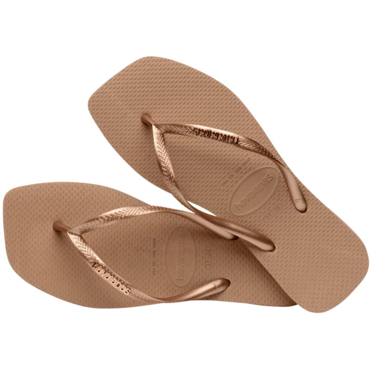 HAVAIANAS - Sandalias Para Mujer Havaianas Sl Sq Logo Met