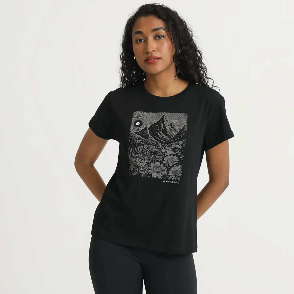 MOUNTAIN GEAR - Polo Manga Corta 100% Algodón Mujer Mountain Gear