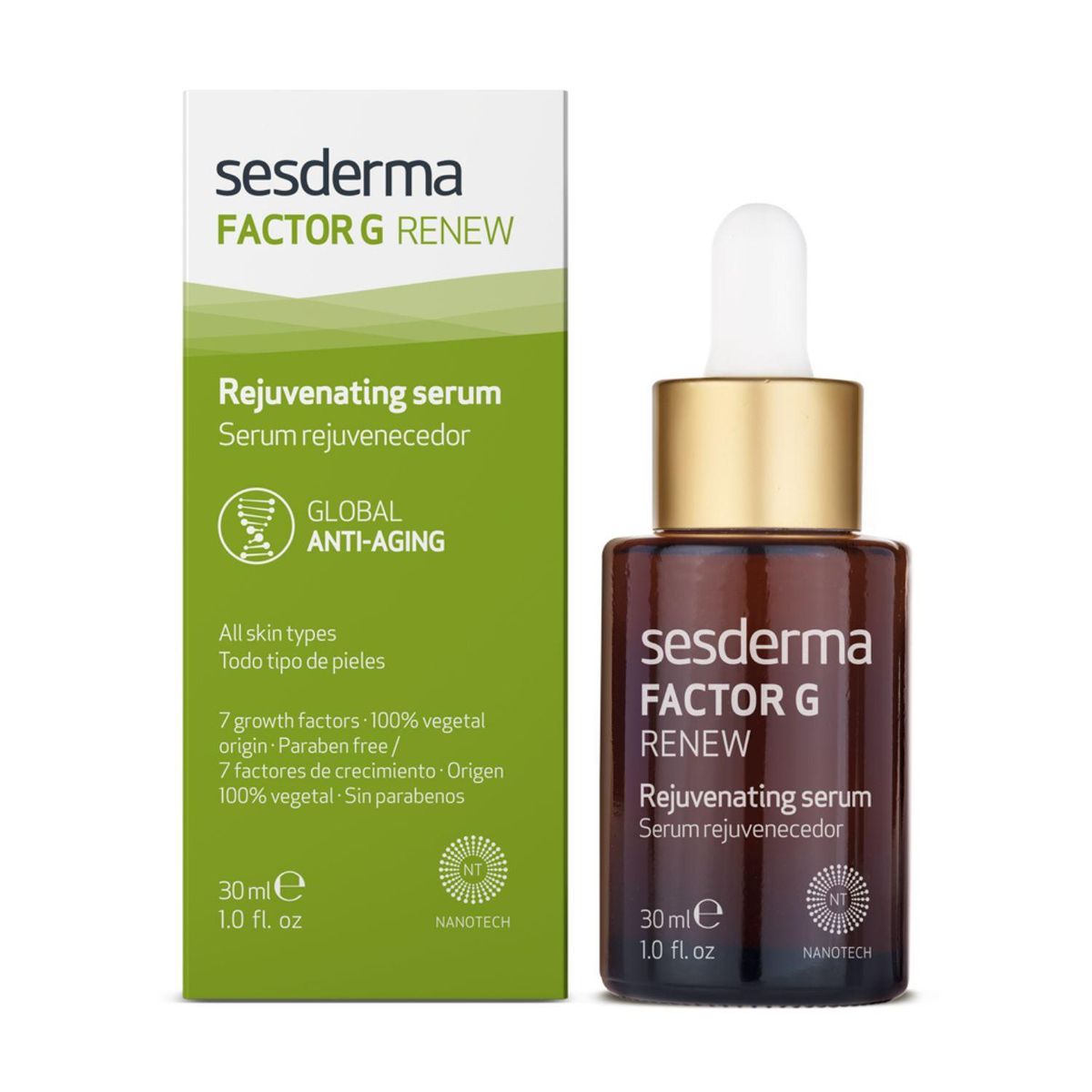 SESDERMA - Set Antiedad Reafirmante: Factor G Serum + Mesoses Crema
