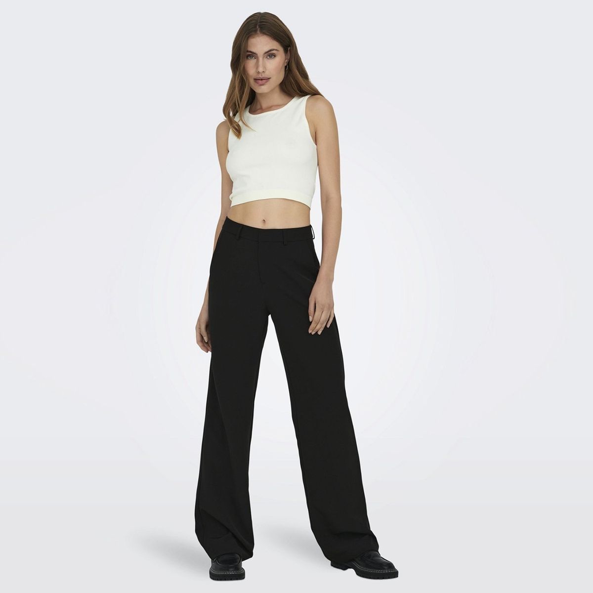 ONLY - Pantalón Wide Casual Mujer Only