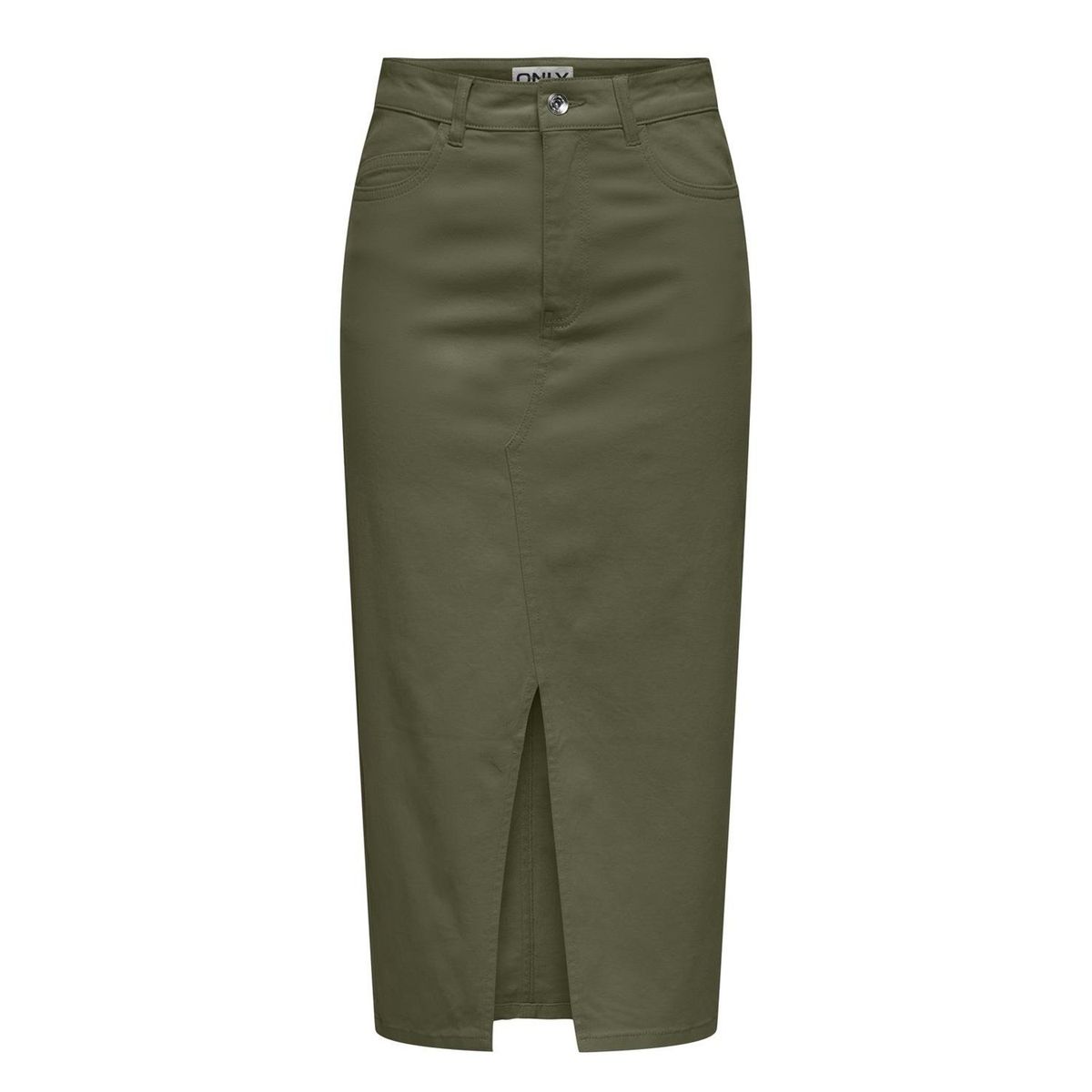 ONLY - Falda Larga Algodón Mujer Only