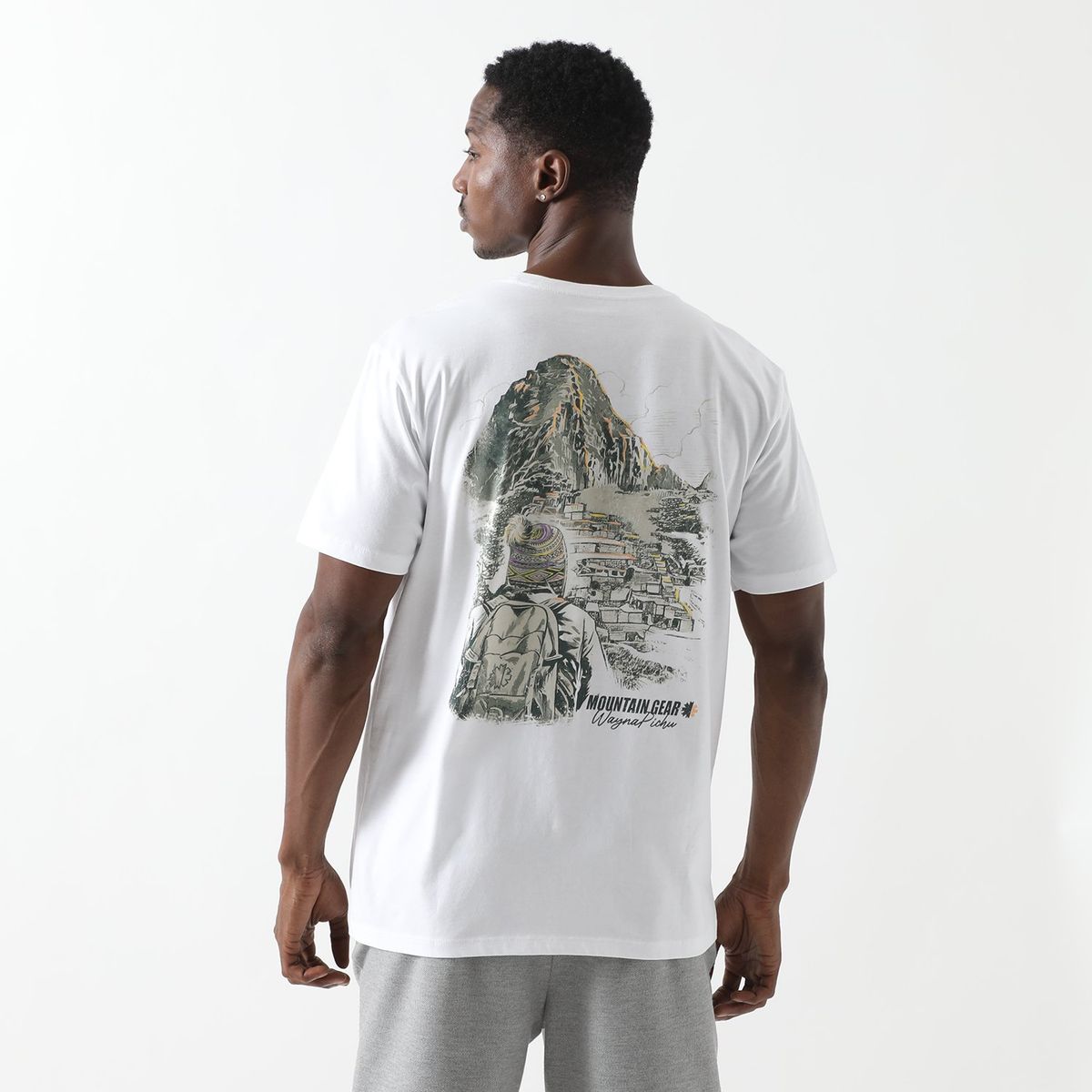 MOUNTAIN GEAR - Polo 100% Algodón Manga Corta Hombre Mountain Gear