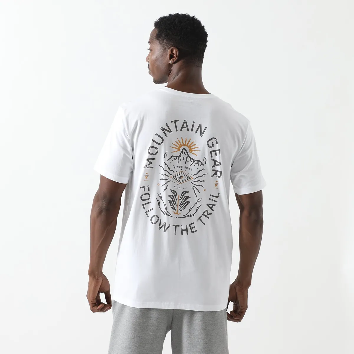 MOUNTAIN GEAR - Polo 100% Algodón Manga Corta Hombre Mountain Gear