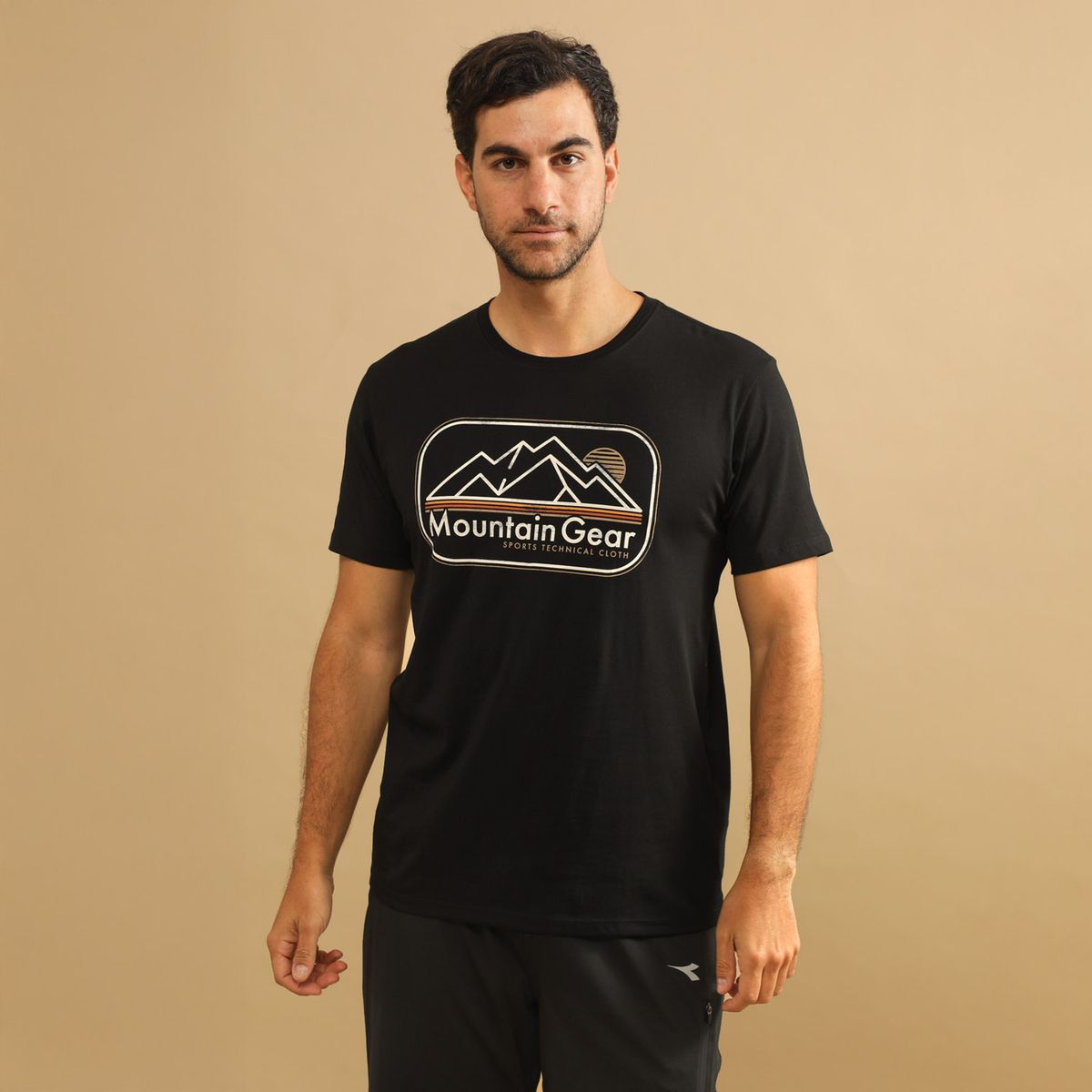 MOUNTAIN GEAR - Polo 100% Algodón Manga Corta Hombre Mountain Gear