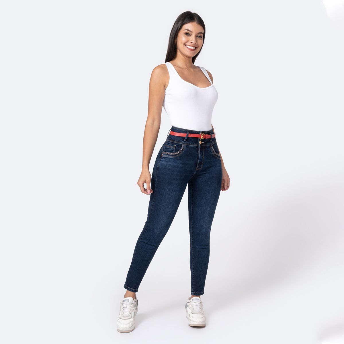 PIONIER - Jean Skinny Algodón Mujer Pionier