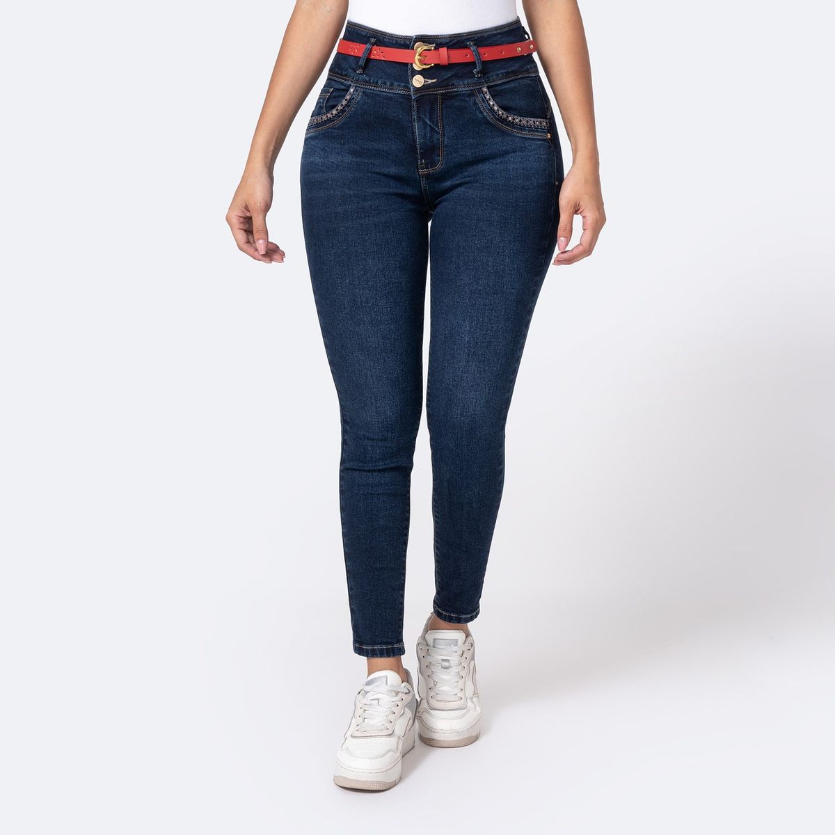 PIONIER - Jean Skinny Algodón Mujer Pionier