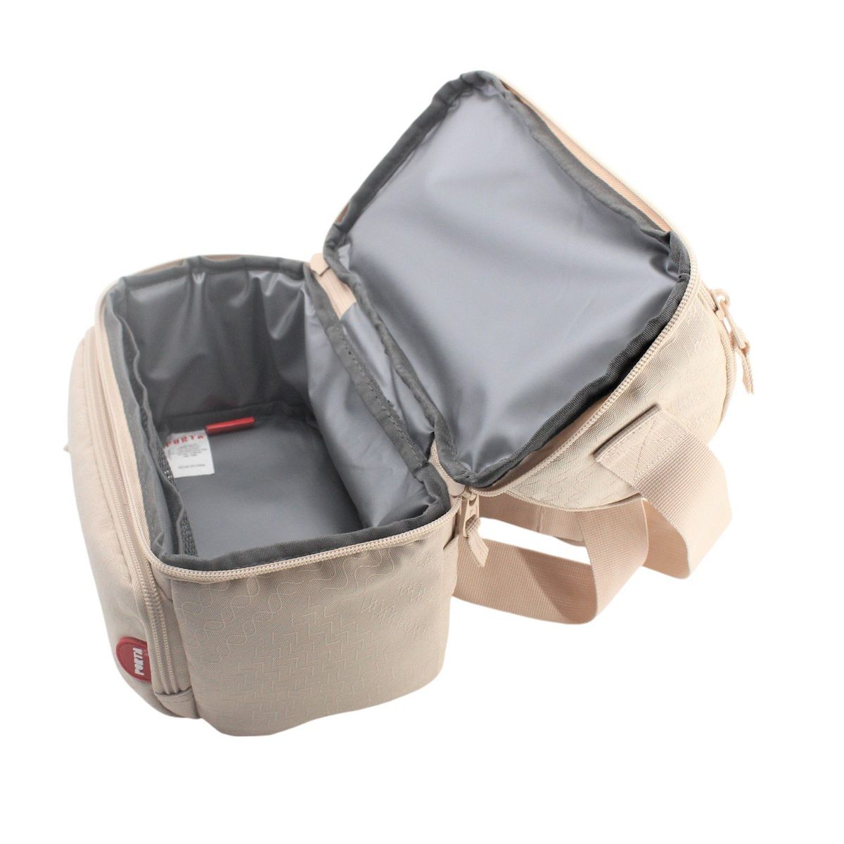 PORTA - Lonchera Cool Beige Lines Porta