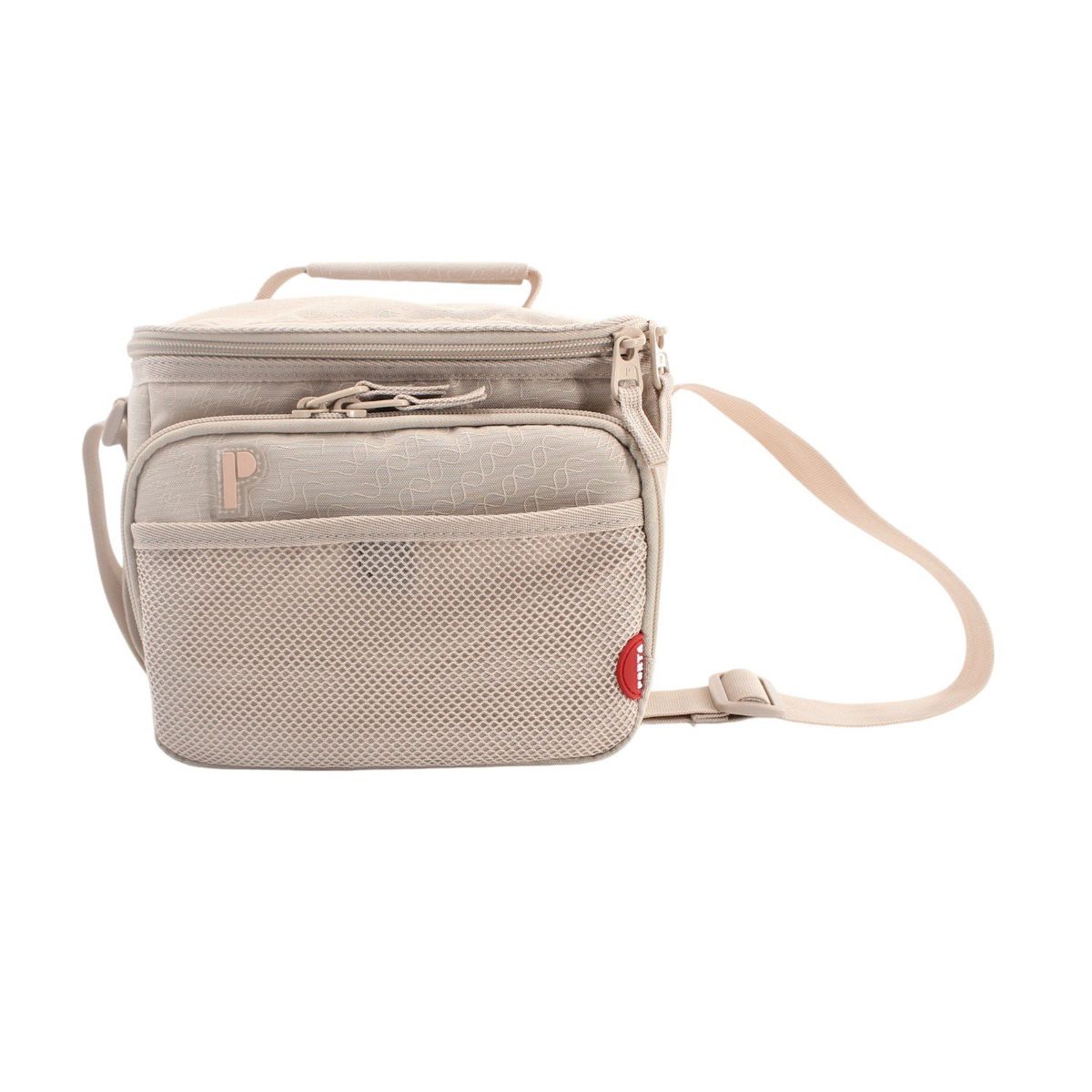 PORTA - Lonchera Polo Beige Lines Porta