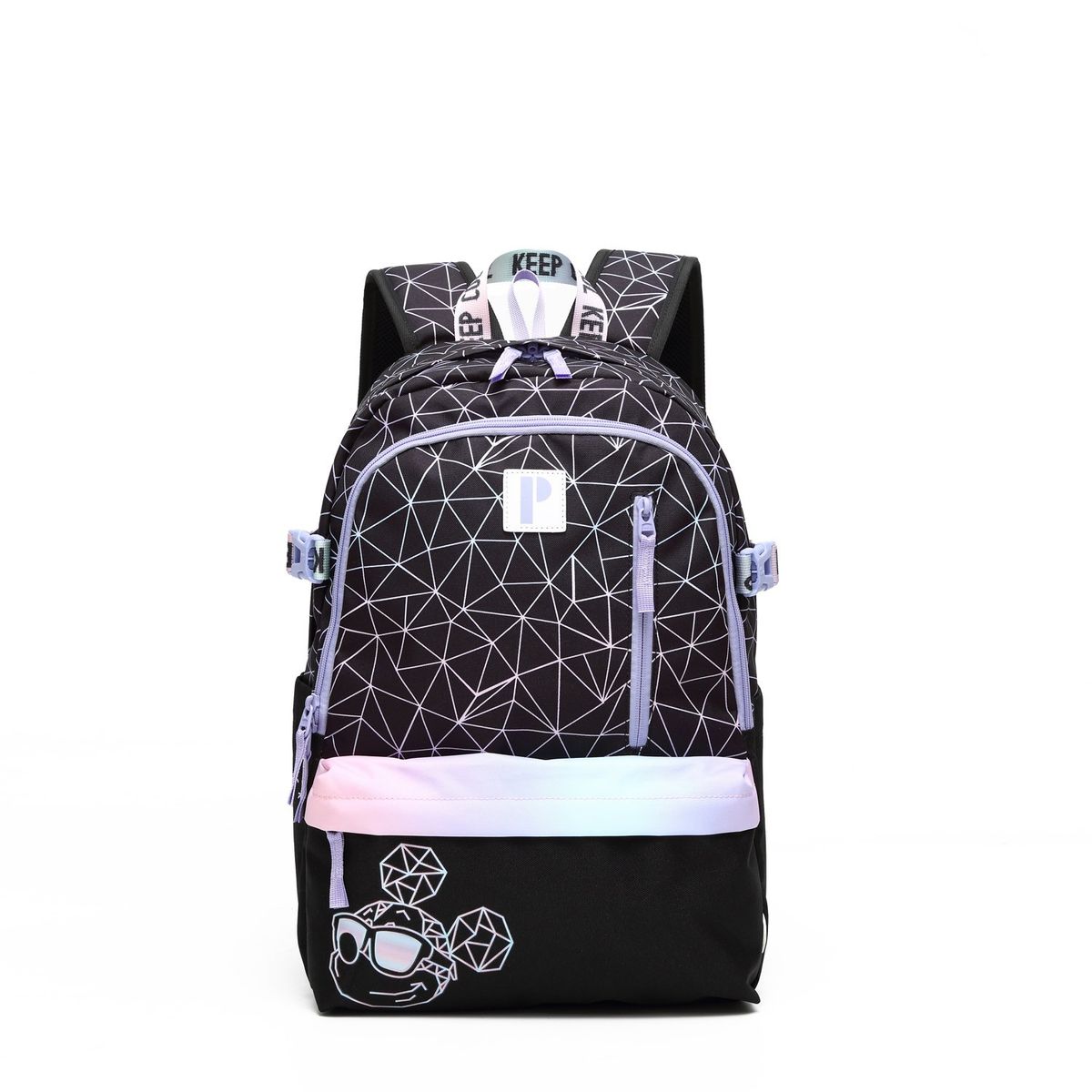 PORTA - Mochila Blanch Mickey Gradient Porta