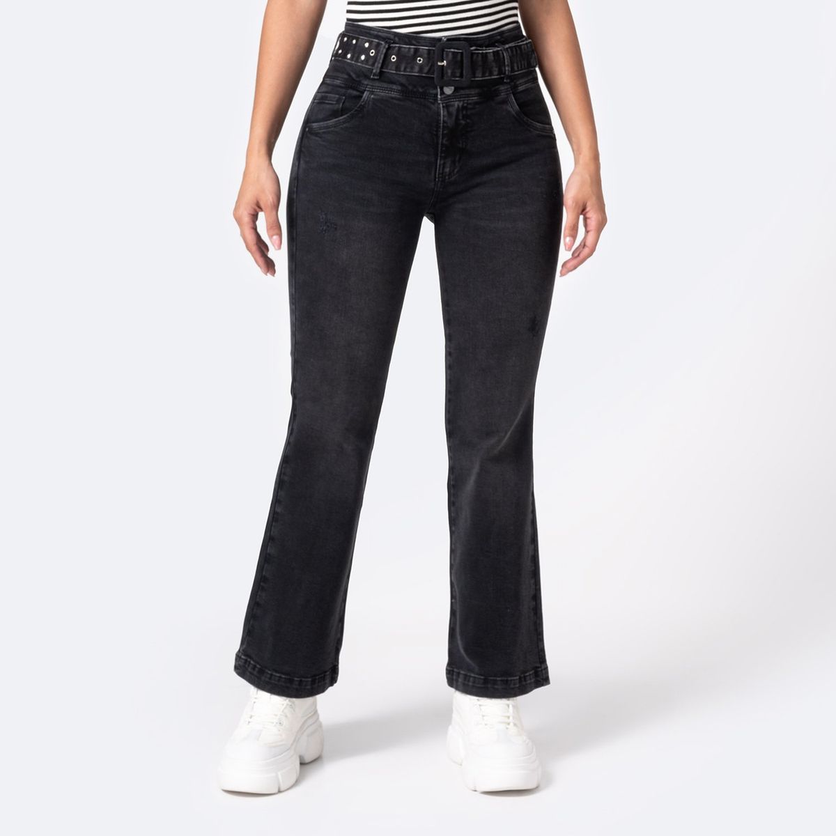 PIONIER - Jean Flare Algodón Mujer Pionier