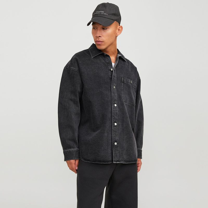 JACK&JONES - Camisa Manga Larga 100% Algodón Hombre Jack&jones