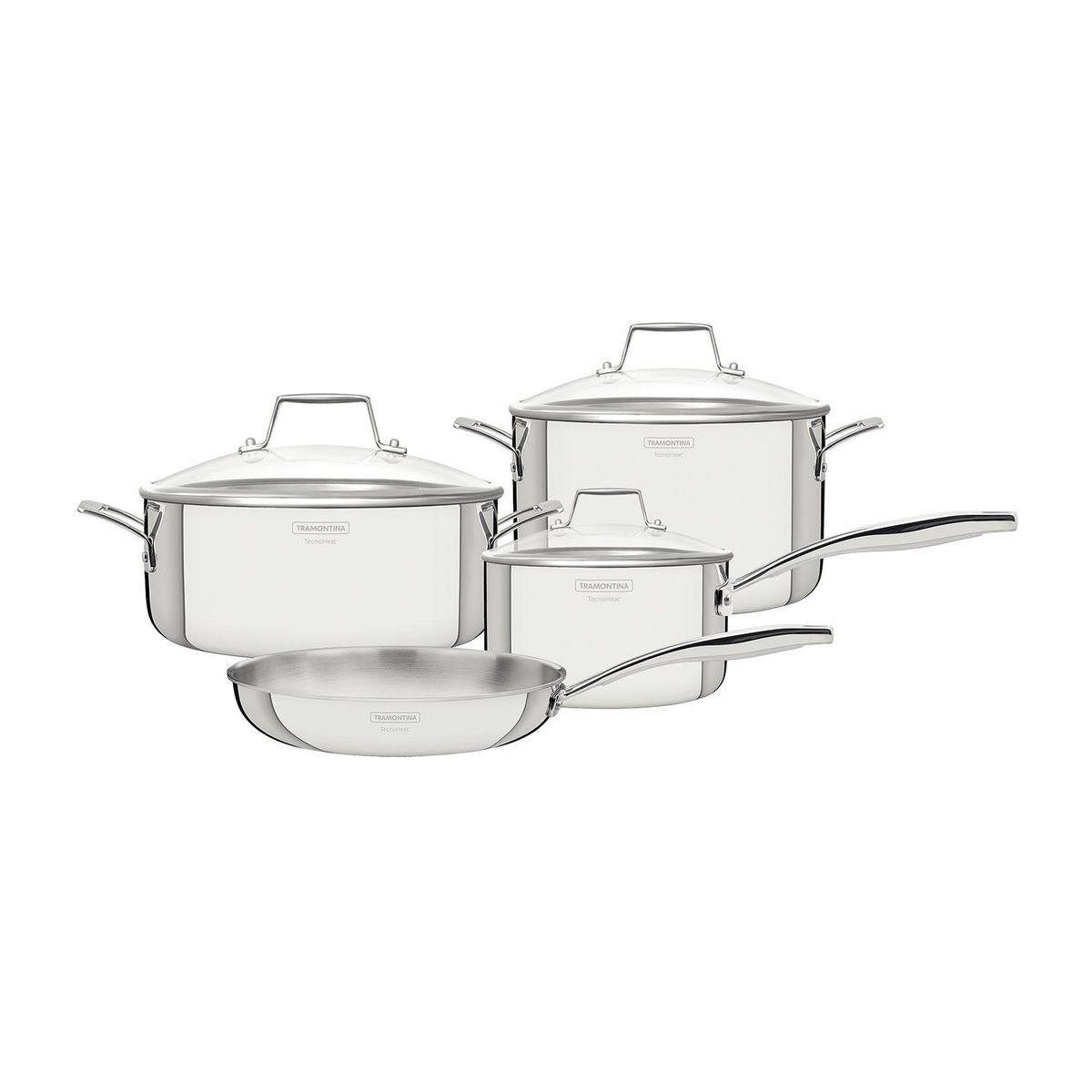 TRAMONTINA - Bateria De Cocina 4pzas Grano