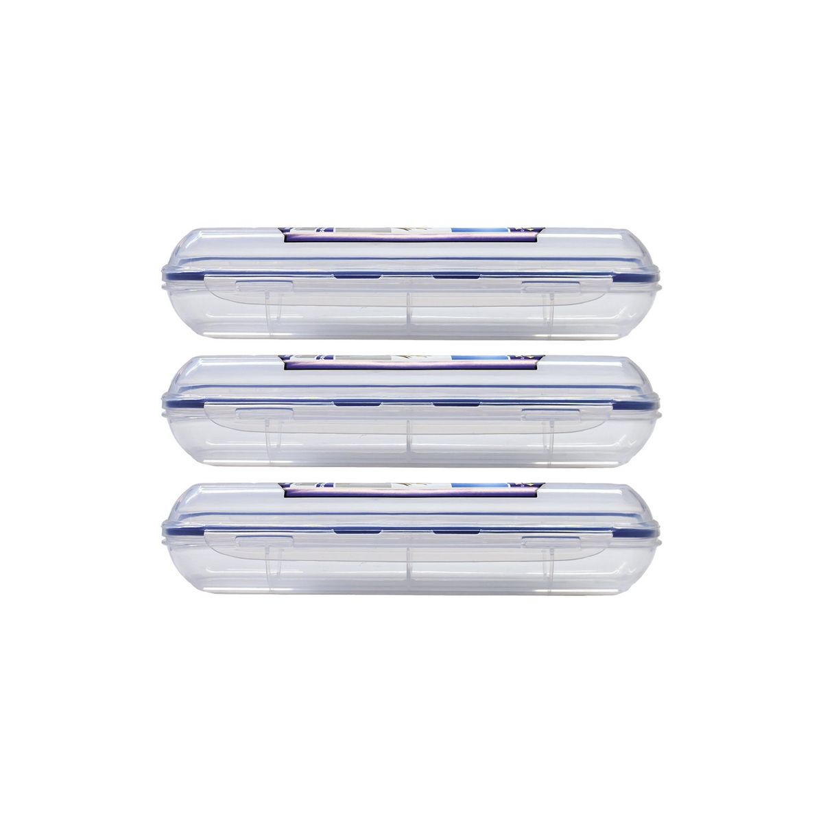 LOCK & LOCK - Pack X3 Envase Multiuso Largo 22cm Locknlock