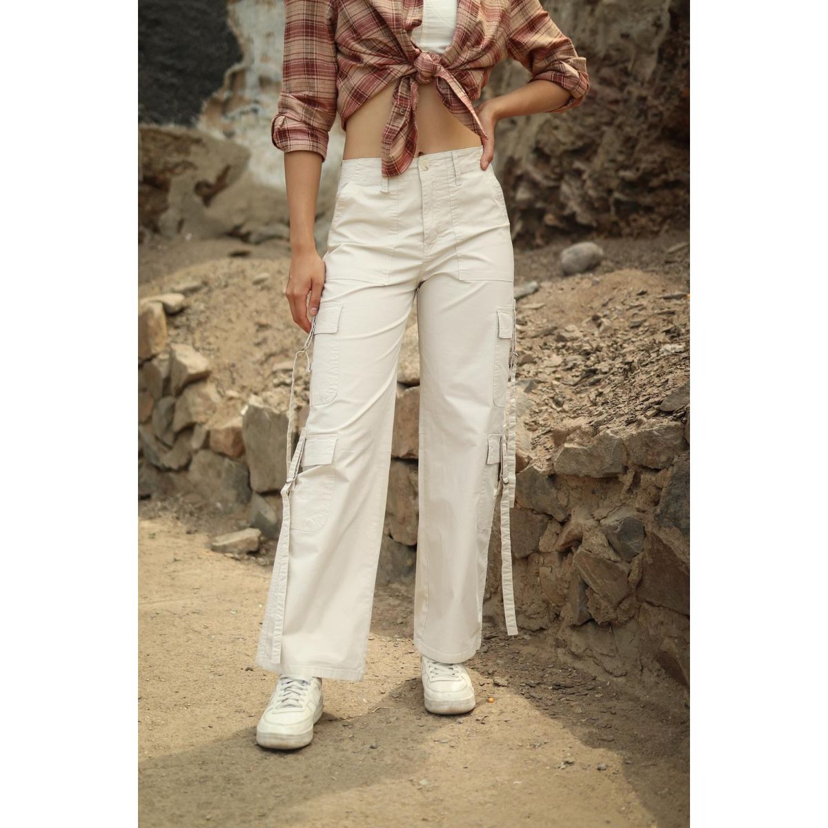 KANSAS - Jean Palazzo Tiro Alto Mujer Kansas