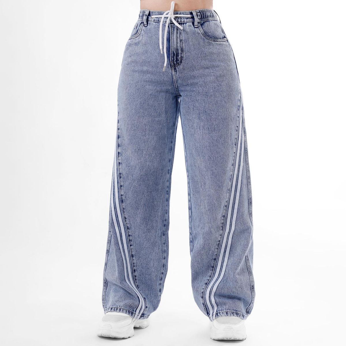 KANSAS - Jean Palazzo Algodón Mujer Kansas